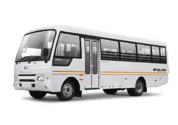 eicher mini bus rental